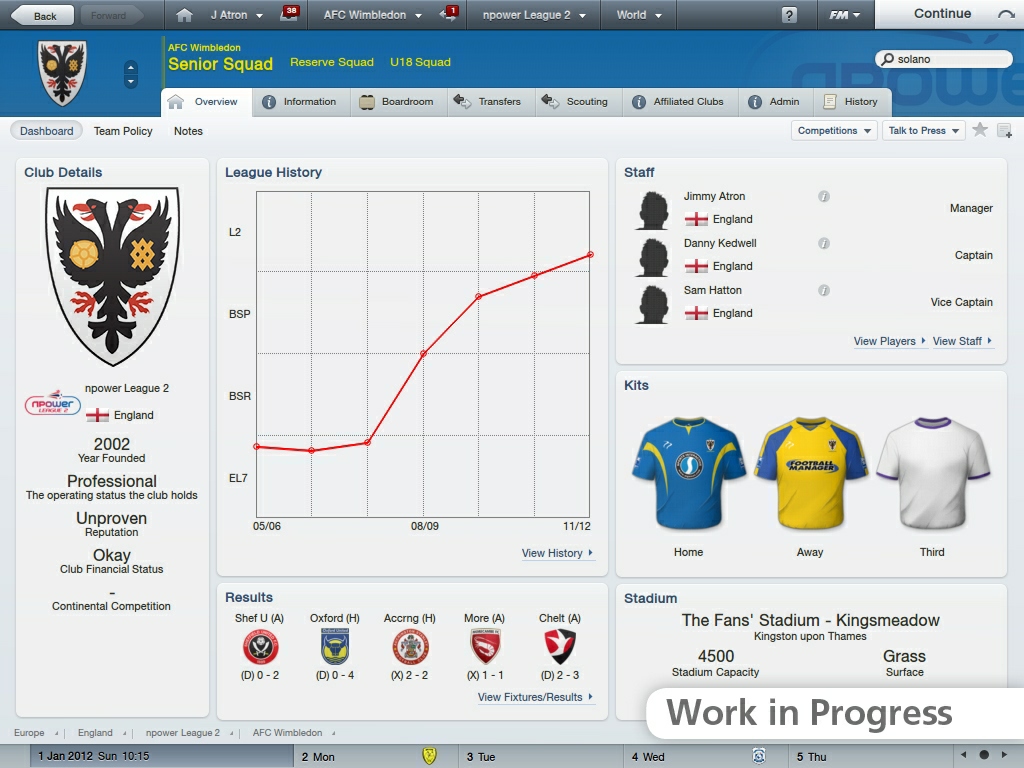 Football Manager 2012 - Imagen 40